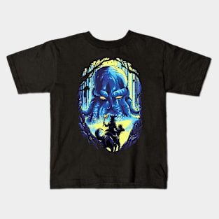 Cthulhu Dungeon Bossfight Kids T-Shirt